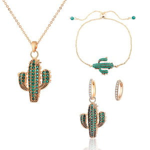 Necklace Sets Earrings Cute Charms Bracelet For Women - Vico Rena