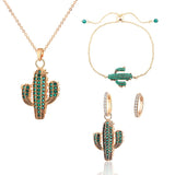 Necklace Sets Earrings Cute Charms Bracelet For Women - Vico Rena