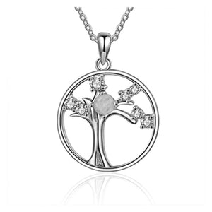 Tree of Life Round Pendant Necklace - Vico Rena