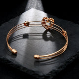 Shiny Jewellery 5 Pcs/Necklace Sets Hollow Heart Jewelry Set Gold Color Crystal Crown