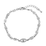Hot Zircon Bracelets for Women Gold Silver Color Evil Eyes - Vico Rena