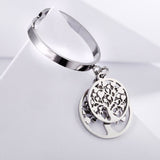 Tree of Life Stainless Steel Rings for Women Fashion Silvery Comfort Fit Rings - Vico Rena