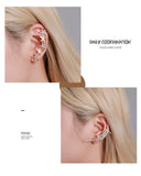 Full Crystal Rhinestone Stud Earrings For Women - Vico Rena