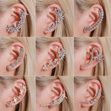 Full Crystal Rhinestone Stud Earrings For Women - Vico Rena