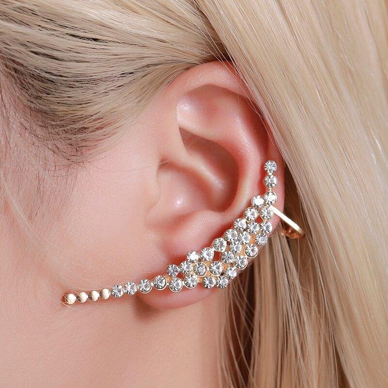 Full Crystal Rhinestone Stud Earrings For Women - Vico Rena