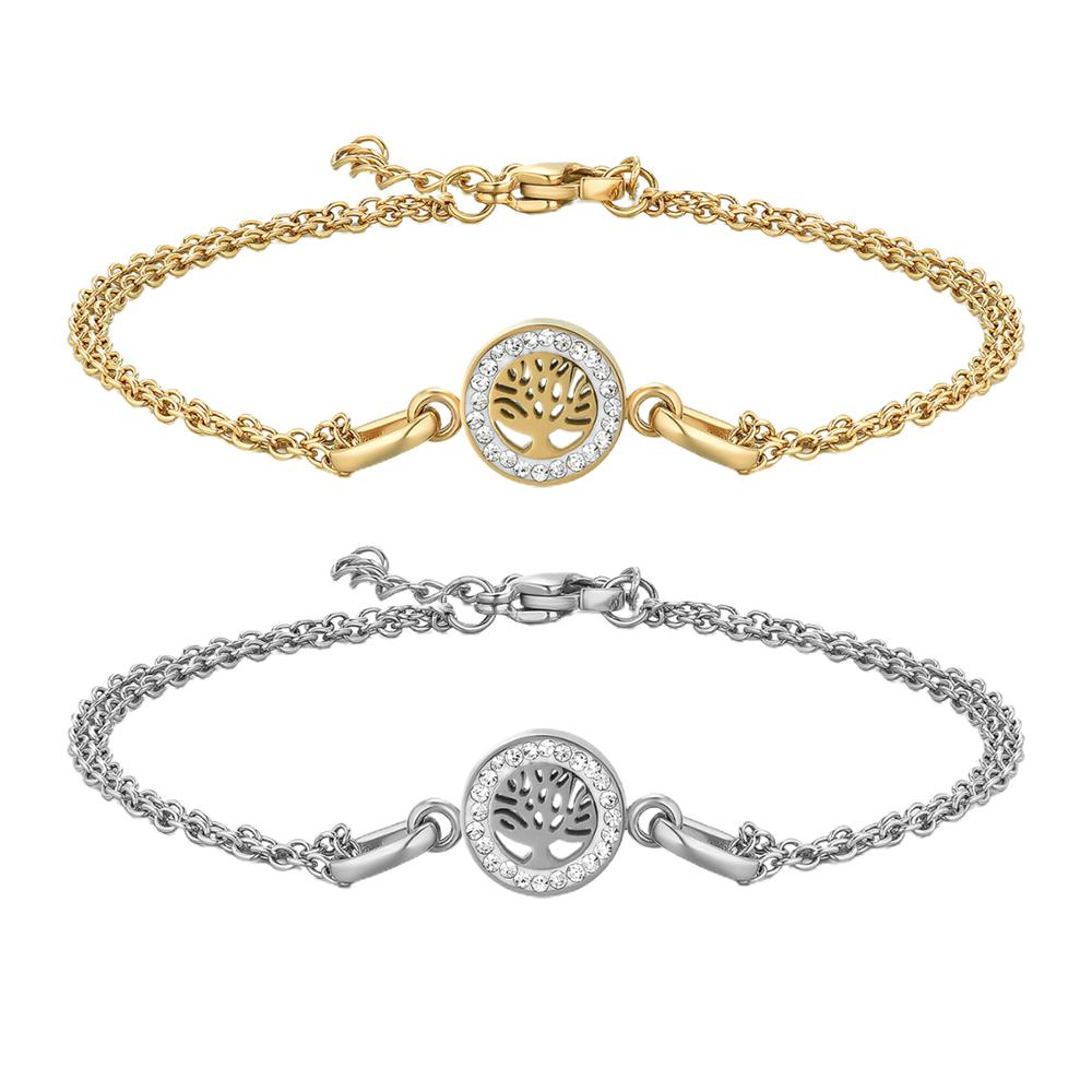 Hot Sale Stainless Steel Tree of Life Bracelet Women - Vico Rena