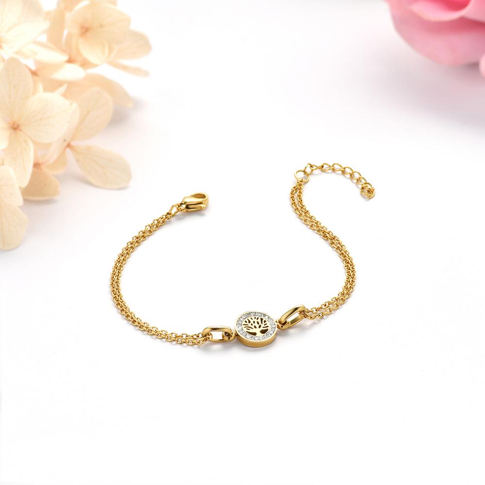 Hot Sale Stainless Steel Tree of Life Bracelet Women - Vico Rena
