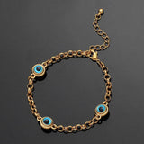 Blue Evil Eye Crystal Charm Allah Bracelets for Women - Vico Rena