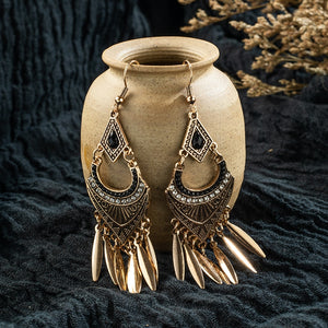 Indian Ethnic Dangle Drop Long Earrings Hanging Gifts for women - Vico Rena