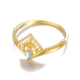 Shiny Jewellery Crystal Ring Finger Rings For Women