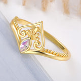 Shiny Jewellery Crystal Ring Finger Rings For Women