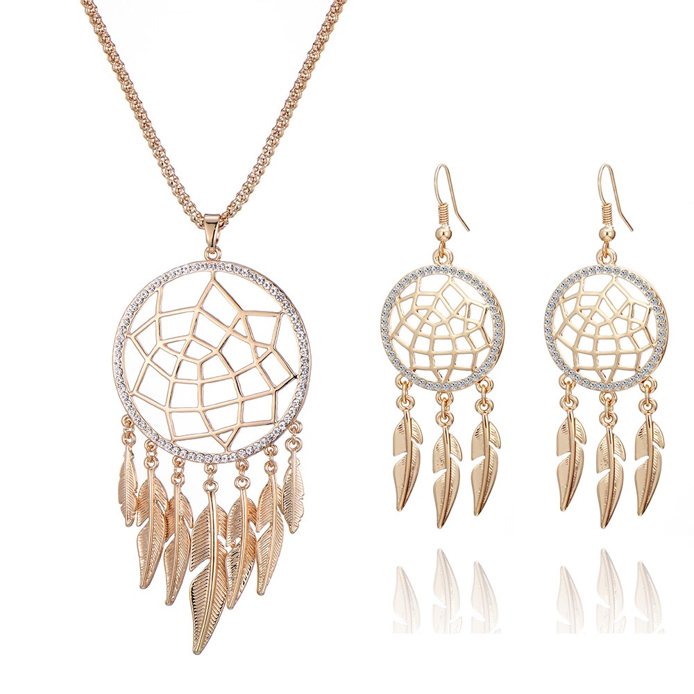 Necklace Sets Dreamcatcher Pendant Jewelry Set For Women - Vico Rena