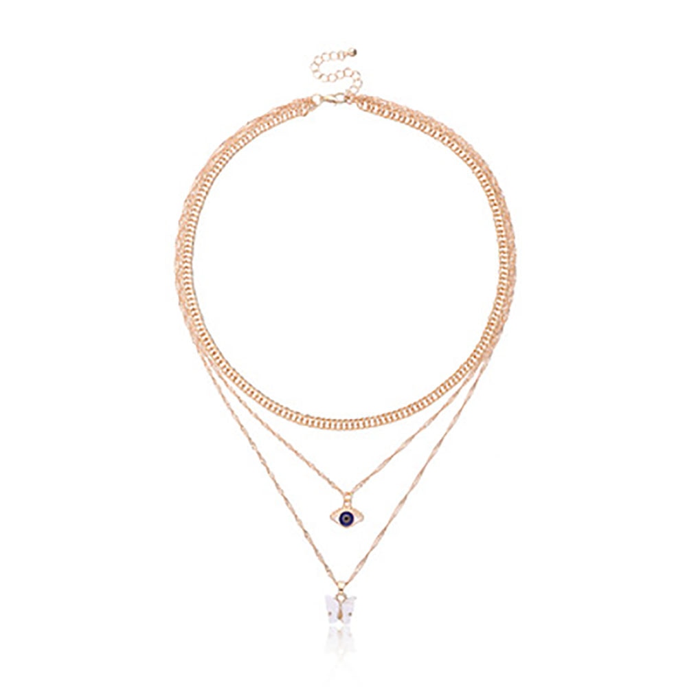 Vintage Evil Eyes Necklace For Women Multilayer Devil - Vico Rena