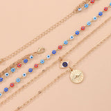 Vintage Evil Eyes Necklace For Women Multilayer Devil - Vico Rena