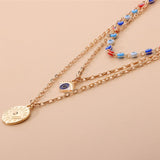 Vintage Evil Eyes Necklace For Women Multilayer Devil - Vico Rena