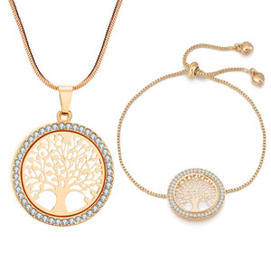 Necklace Sets Gold  Of Life Jewelry Sets For Women - Vico Rena