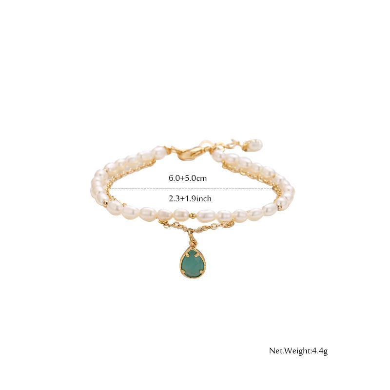 Bracelets Double Layer Rhinestone Crystal Luxury Strand - Vico Rena