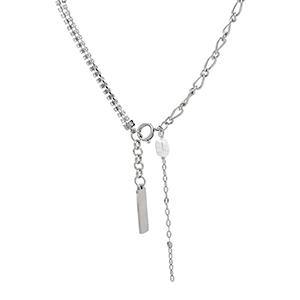 Fashion stainless Steel Pearl Pendant Necklace Women Punk - Vico Rena
