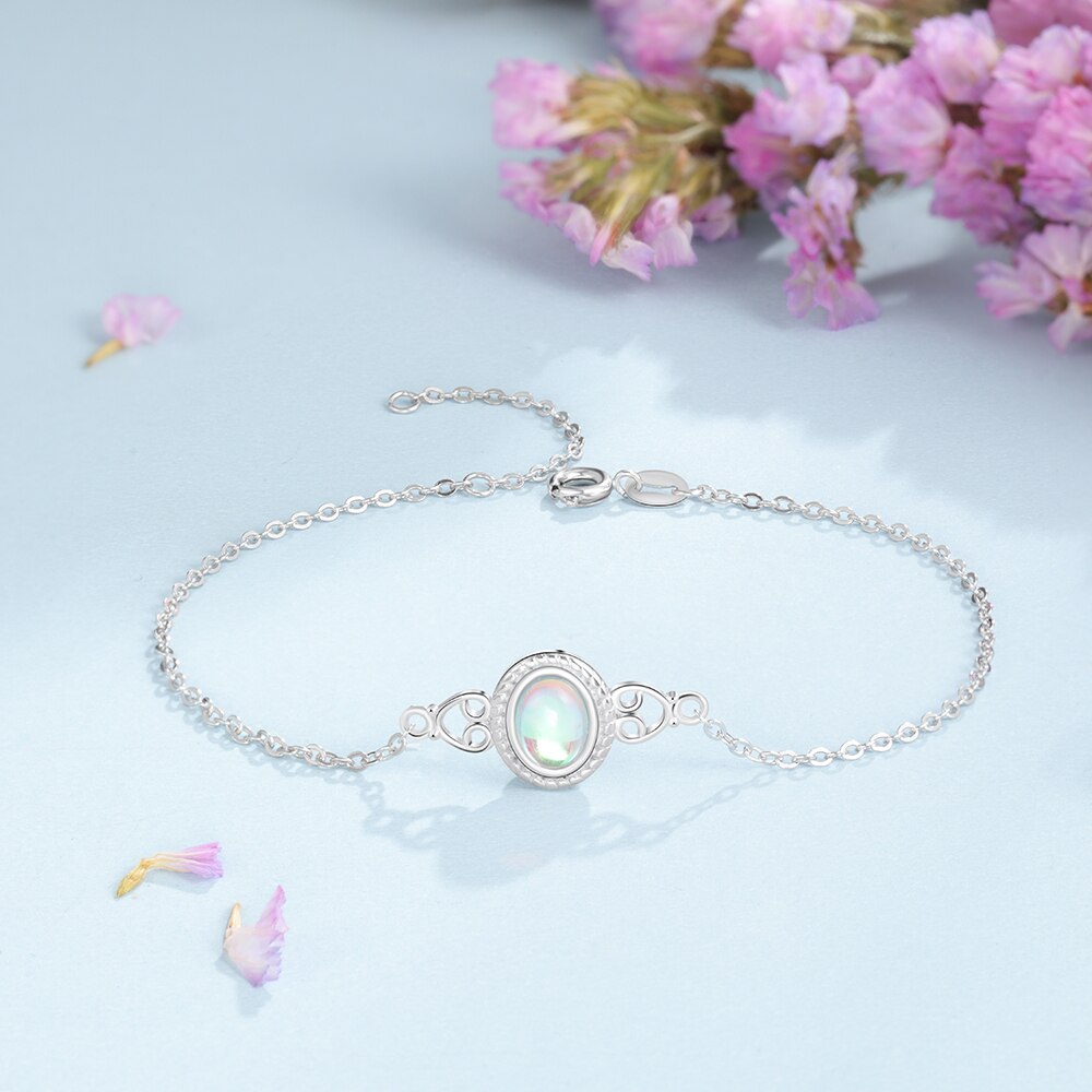 Shiny Jewellery 925 Sterling Silver Adjustable Chain Bracelet for Women
