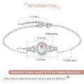 Shiny Jewellery 925 Sterling Silver Adjustable Chain Bracelet for Women