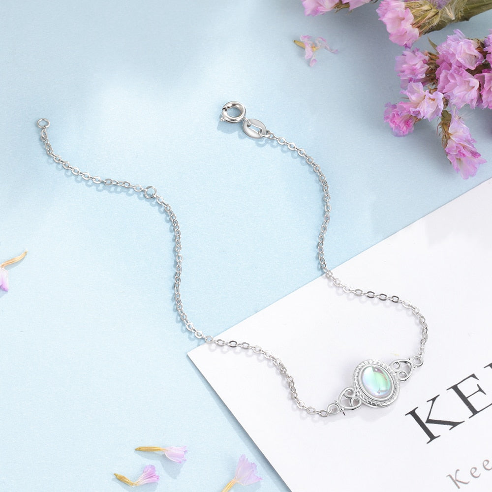 Shiny Jewellery 925 Sterling Silver Adjustable Chain Bracelet for Women