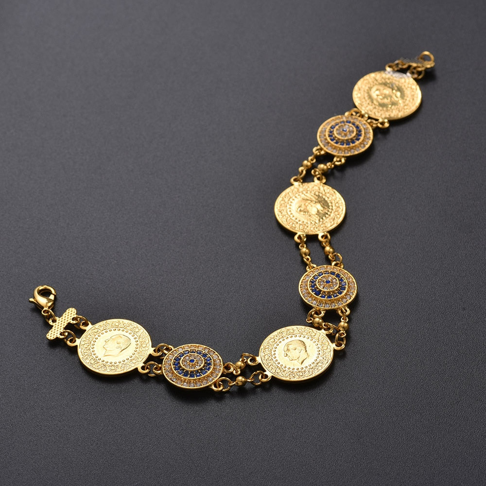 Shiny Jewellery Evil Eyes Bracelet Jewelry Gifts Crystal