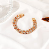 Men Women Hip Hop Bracelet Fashion Crystal Chain - Vico Rena