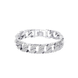 Men Women Hip Hop Bracelet Fashion Crystal Chain - Vico Rena