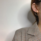 Minimalism Metal Geometric Distortion Ear Clips Irregular - Vico Rena