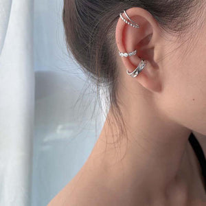 New 3Pcs/Set  Korean Design Zircon Geometric Earrings - Vico Rena