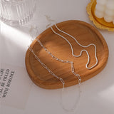 New Fashion 925 Sterling Silver Short Necklace Bone Chain - Vico Rena