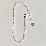 New Fashion 925 Sterling Silver Short Necklace Bone Chain - Vico Rena