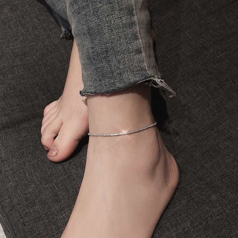 New Fashion 925 Sterling Silver Short Necklace Bone Chain - Vico Rena