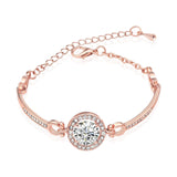 Shiny Jewellery New Top Quality Roman Style Circle Crystal Bracelets