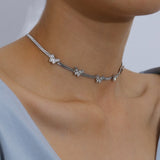 Necklace Alloy necklace for women Vintage Metal Golden Butterfly - Vico Rena