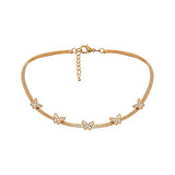 Necklace Alloy necklace for women Vintage Metal Golden Butterfly - Vico Rena
