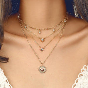 Necklace alloy Chain necklace choker necklace Women Clothing - Vico Rena