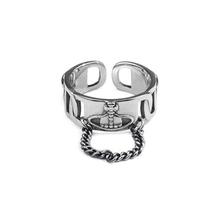 Opening Finger Ring New Fashion Creative Chain Tassel Planet Vintage - Vico Rena