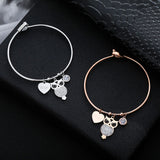 Shiny Jewellery Stainless Steel Women's Evil Eyes Bracelet