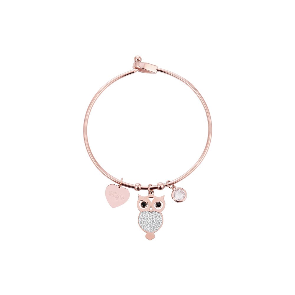 Shiny Jewellery Stainless Steel Women's Evil Eyes Bracelet