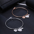 Shiny Jewellery Stainless Steel Women's Evil Eyes Bracelet