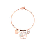 Shiny Jewellery Stainless Steel Women's Evil Eyes Bracelet