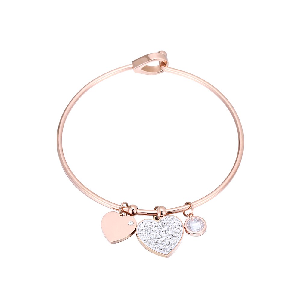 Shiny Jewellery Stainless Steel Women's Evil Eyes Bracelet