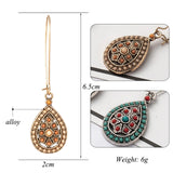 Water Drip Beads Dangle Drop Earrings Bohemian - Vico Rena