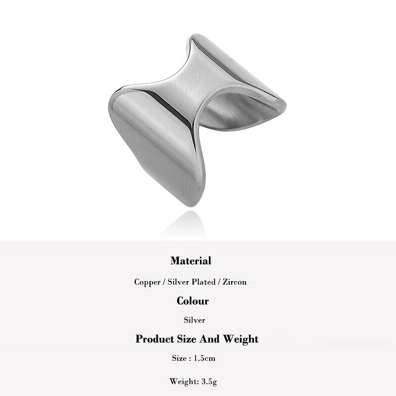 Vintage Creative Fingertips Rings for Women Heart Shining Zircon - Vico Rena