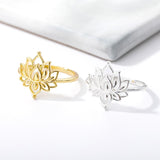 Shiny Jewellery Vintage Bohemian Rings for Women Girls Cuff Ring Promise ring Stainless Steel