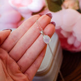 Shiny Jewellery Women's Opal Jewelry Pendant Earrings Ring Necklace Sets Crystal