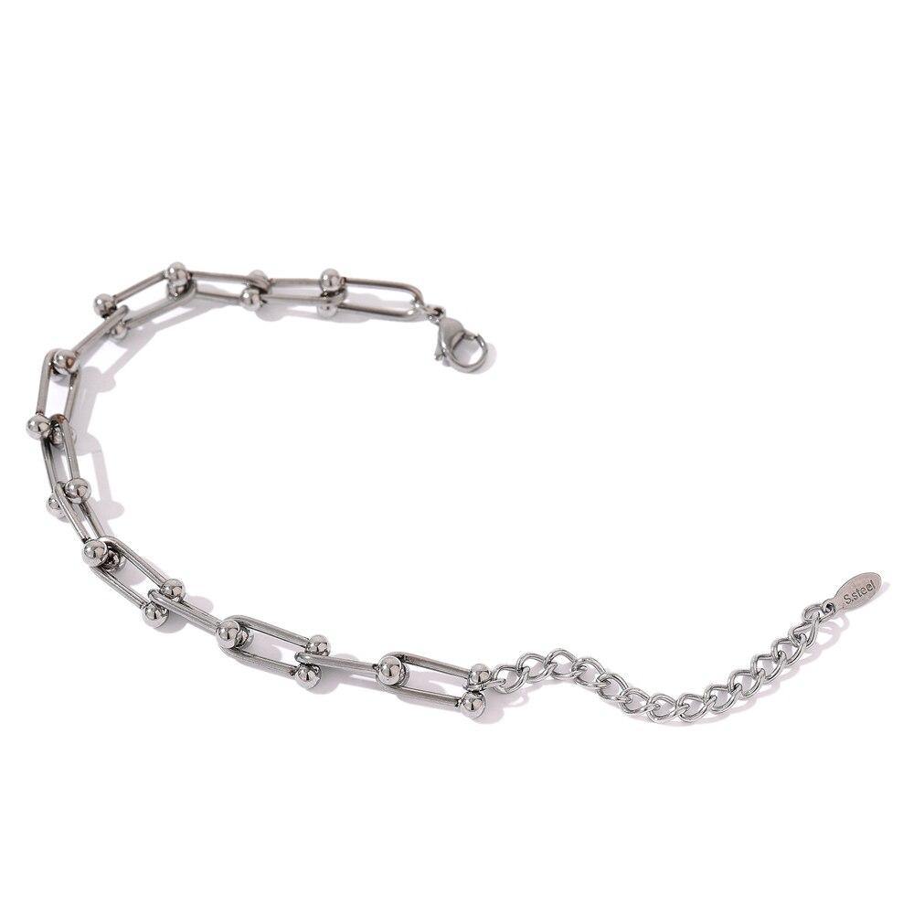2021 Metal Stainless Steel Texture Jewelry 18 K Chain - Vico Rena