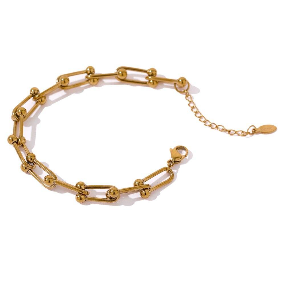 2021 Metal Stainless Steel Texture Jewelry 18 K Chain - Vico Rena