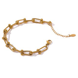 2021 Metal Stainless Steel Texture Jewelry 18 K Chain - Vico Rena